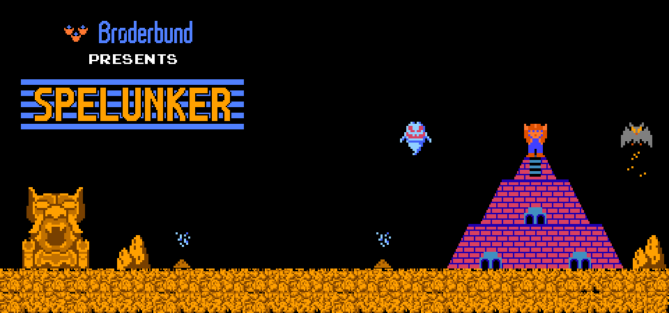 シルバーグレー サイズ ファミコン スペランカー SPELUNKER - 通販