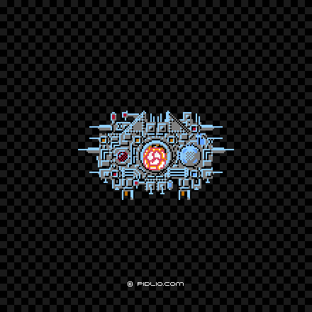 スターブレインの画像：敵キャラクター図鑑 - スターソルジャー攻略 ─ pidlio.com