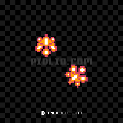 バリオの画像：敵キャラクター図鑑 - スターソルジャー攻略 ─ pidlio.com