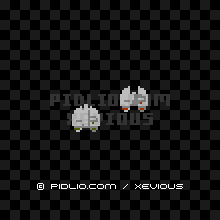 タルケン(TORKAN)の画像:敵キャラクター図鑑 - FC版ゼビウス攻略 ─ pidlio.com