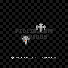 ジアラ(JARA)の画像:敵キャラクター図鑑 - FC版ゼビウス攻略 ─ pidlio.com