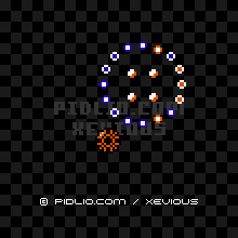 ガルザカート(GARU ZAKATO)の画像:敵キャラクター図鑑 - FC版ゼビウス攻略 ─ pidlio.com