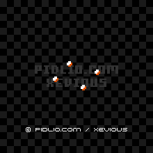 ブラグスパリオ(BRAG SPARIO)の画像:敵キャラクター図鑑 - FC版ゼビウス攻略 ─ pidlio.com