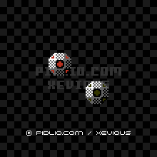 デロータ(DEROTA)の画像:敵キャラクター図鑑 - FC版ゼビウス攻略 ─ pidlio.com